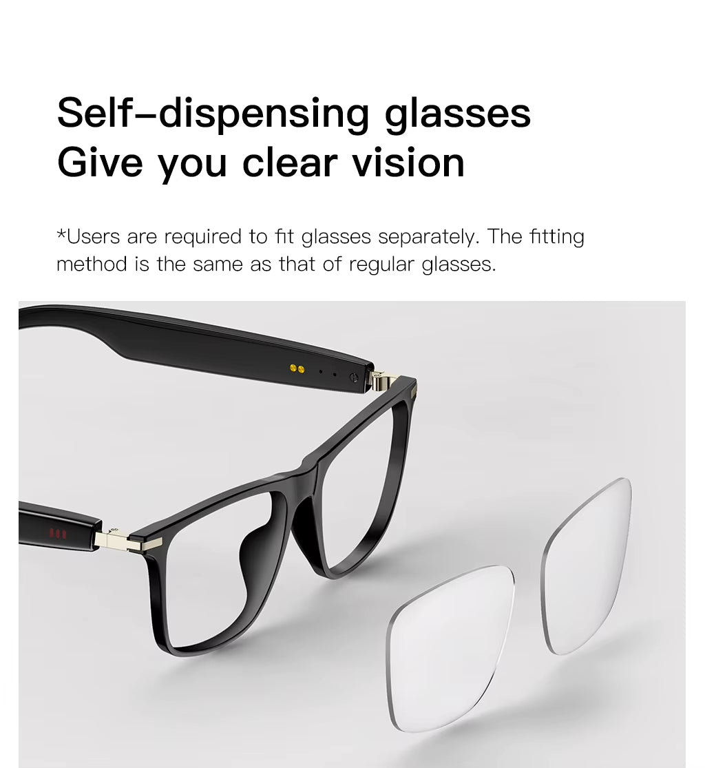 AI Smart Music Sports Sunglasses AI Headphones Wireless Bluetooth Talking Headset AI HIFI Audio Bluetooth Glasses AI