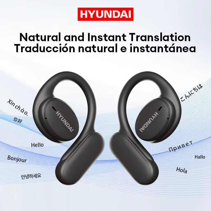 Choice  Openair5 AI Bluetooth Translation Earphones Hanging Ear Type AI Intelligent 100+ Languages Meeting Earphone Gift