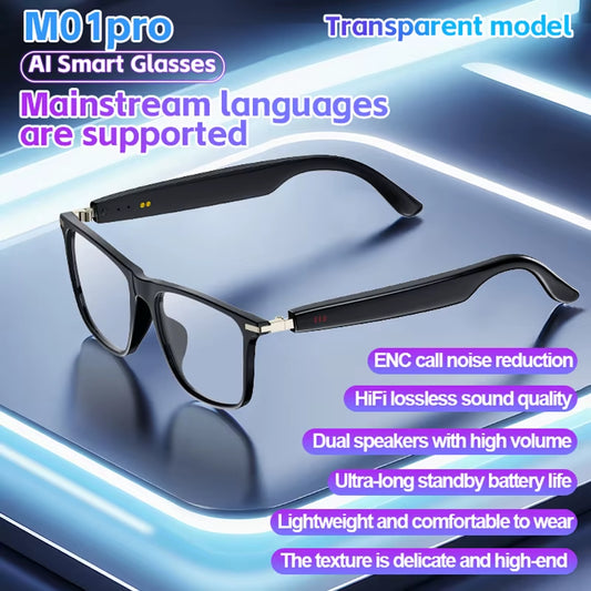 AI Smart Music Sports Sunglasses AI Headphones Wireless Bluetooth Talking Headset AI HIFI Audio Bluetooth Glasses AI