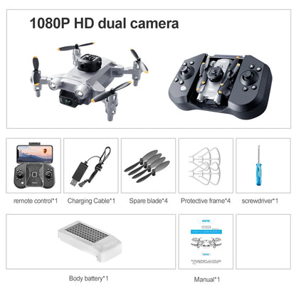 4DRC New V30 Mini Drone with Camera HD 4K 1080P FPV RC Drones Profesional Five-Sided Obstacle Avoidance Helicopter Dron Toy Gift