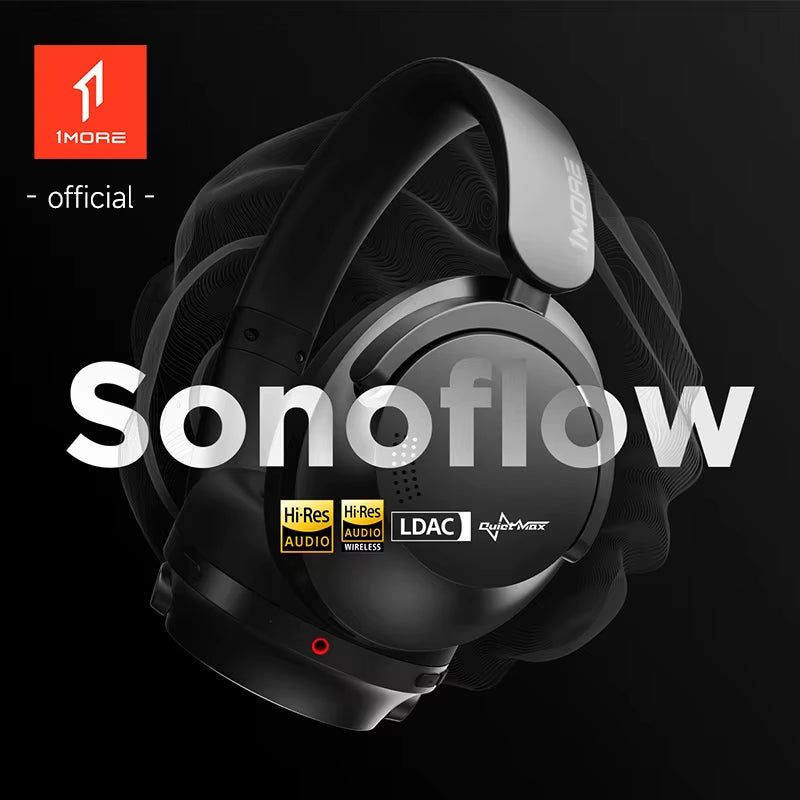 Sonoflow Active Noise Cancelling Headphones 70H Playtime Clear Calls Electronics Flash-Sale Headset HC905 Bluetooth 5.0