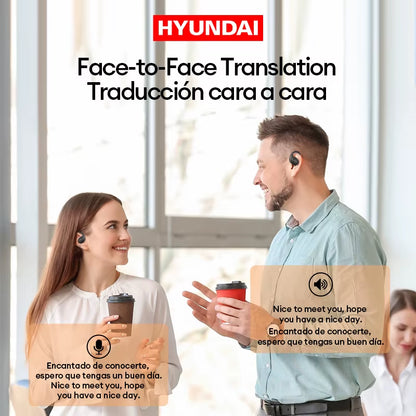 Choice  Openair5 AI Bluetooth Translation Earphones Hanging Ear Type AI Intelligent 100+ Languages Meeting Earphone Gift